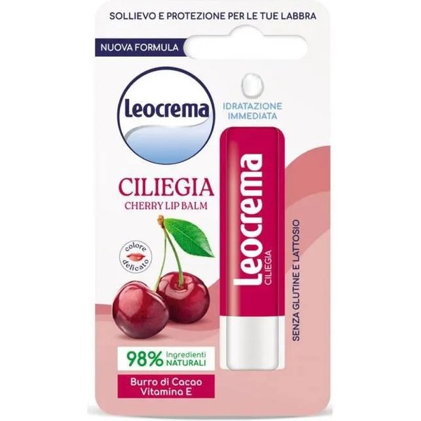 Leocrema Ciliegia - Balsamo Labbra Stick 5,5 Ml-image