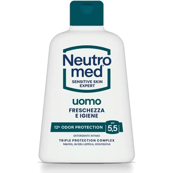 Neutromed Uomo Freschezza E Igiene Ph 5,5 - Detergente Intimo 200 Ml-image