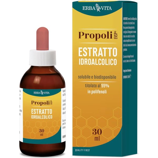 Propoli Evsp - Estratto Idroalcolico 30 Ml - Integratore Immunostimolante-image
