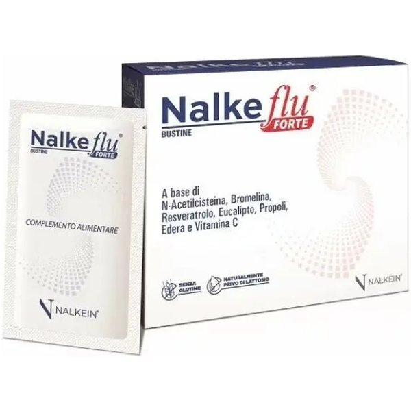 Nalkeflu Forte 20 Bustine - Integratore Per Le Vie Respiratorie-image