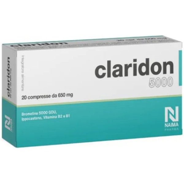 Claridon 5000 - Integratore Per Il Microcircolo 20 Compresse-image