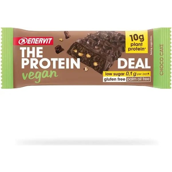 Enervit The Protein Deal Vegan Choco Cake - Barretta Proteica 40G-image