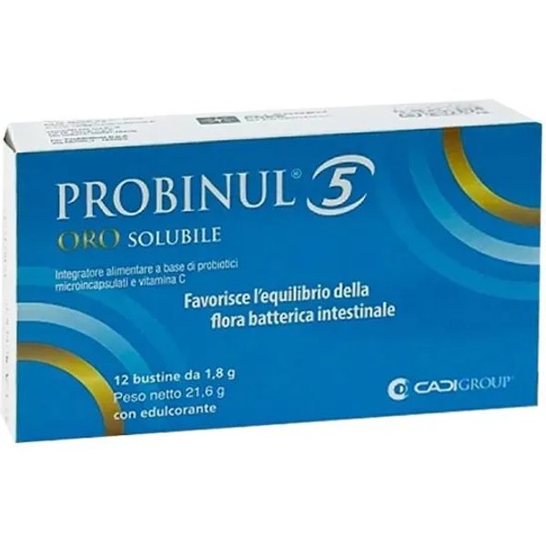 Probinul 5 Orosolubile 12 Stick - Integratore Di Probiotici-image