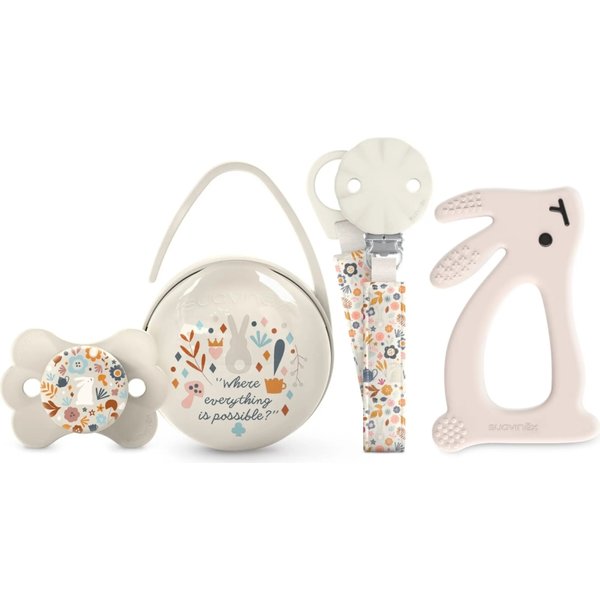 Suavinex Wonderland - Set Regalo Per Neonati Da 4 Elementi - Neutro-image