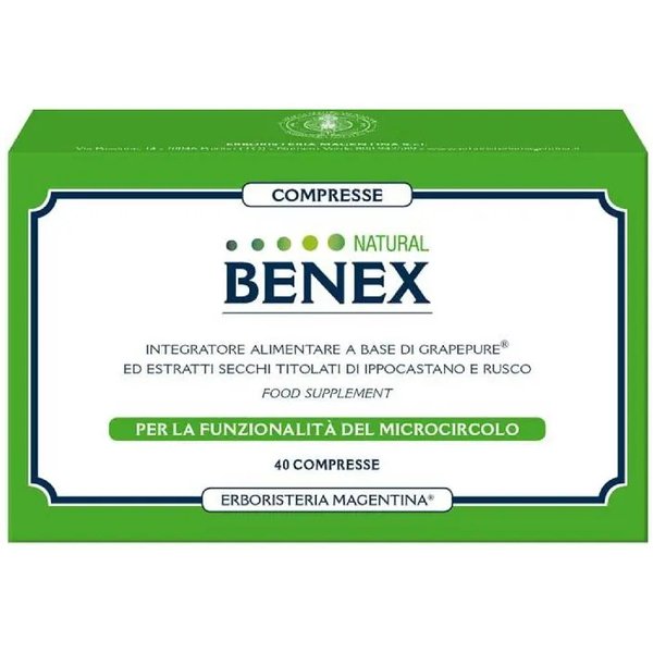 Benex 40 Compresse - Integratore Per La Funzionalità Del Microcircolo-image