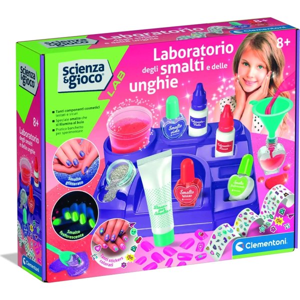 Clementoni Scienza & Gioco - Laboratorio Degli Smalti E Delle Unghie 8+-image