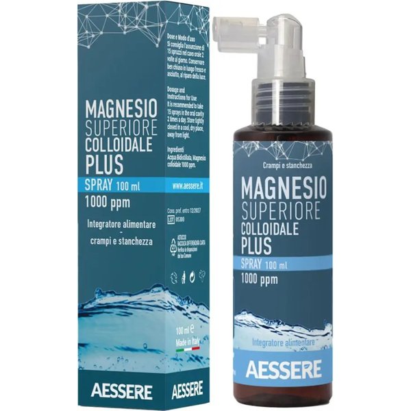 Magnesio Superiore Colloidale 100 Ml Spray - Integratore Di Magnesio-image