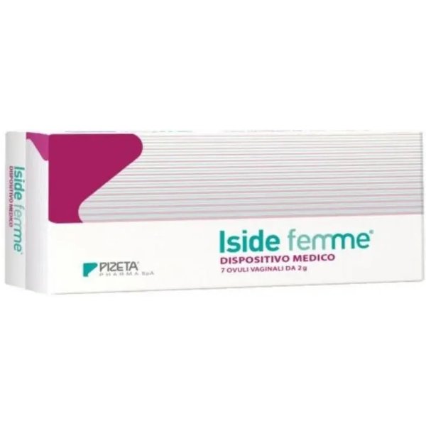 Pizeta Pharma Iside Femme 7 Ovuli - Dispositivo Medico Per Uso Vaginale-image