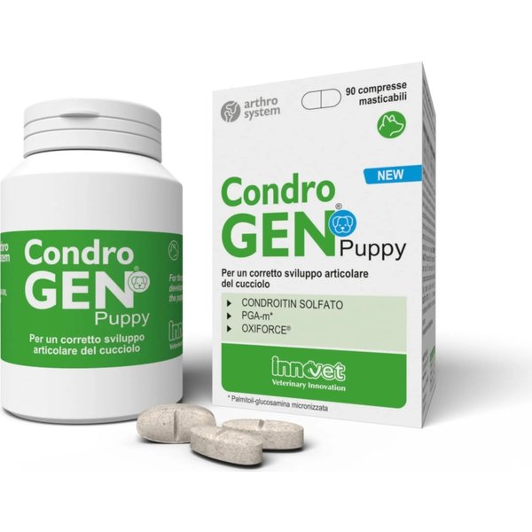 Innovet Condrogen Puppy 90 Compresse - Mangime Complementare Per Cuccioli-image