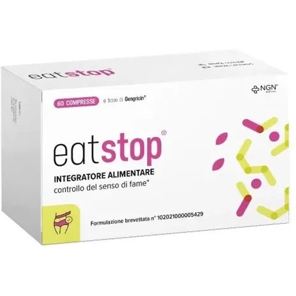 Eatstop 60 Compresse - Integratore Per Il Controllo Del Senso Di Fame-image
