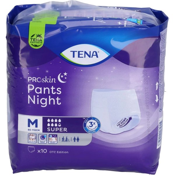 Tena Pants Night - 10 Mutandine Assorbenti Per Incontinenza Supertaglia M-image