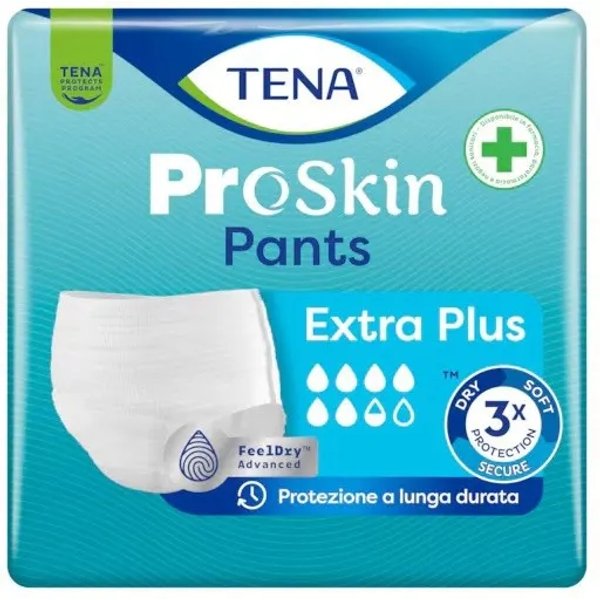 Tena Pants Proskin - 14 Mutandine Assorbenti Per Incontinenza Extra Plus Taglia L-image