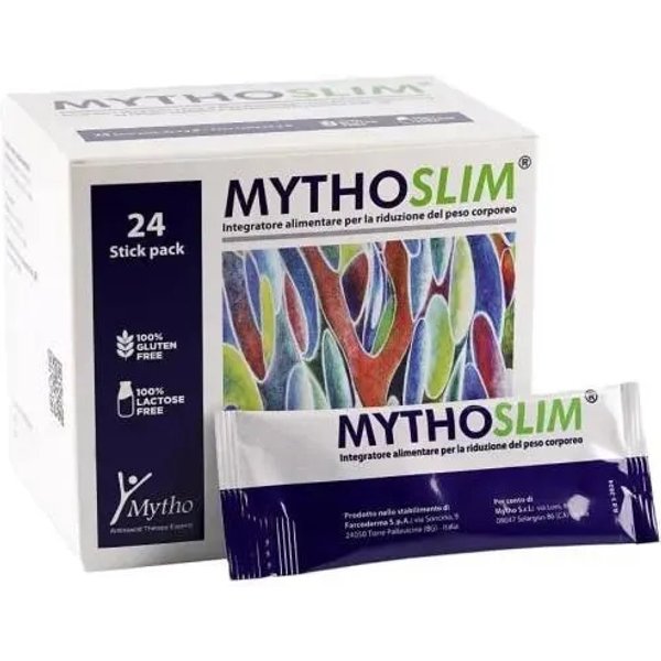 Mythoslim 24 Stick Pack - Integratore Per Il Controllo Del Peso Corporeo-image