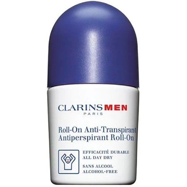 Clarins Men - Deodorante Uomo Anti-Traspirante Roll-On 50 Ml-image