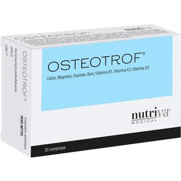 Nutriva Osteotrof 30 Compresse - Integratore Per Le Ossa-image