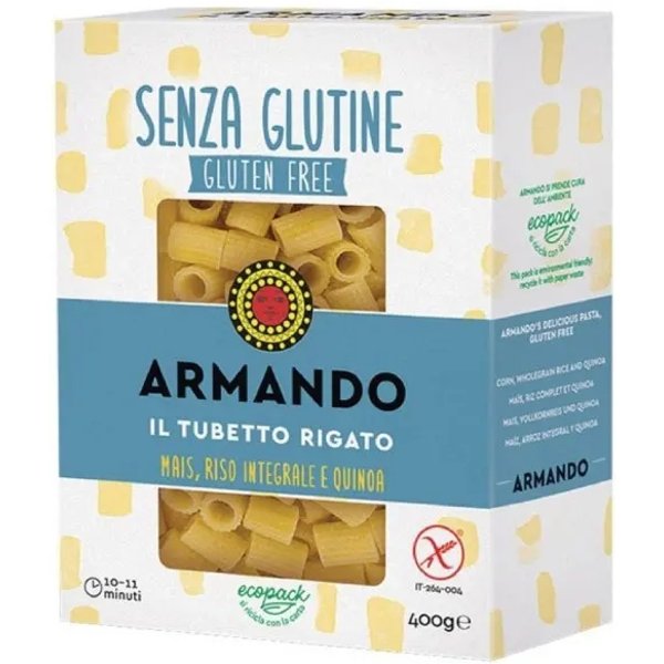 Armando Il Tubetto Rigato - Pasta Senza Glutine 400 G-image