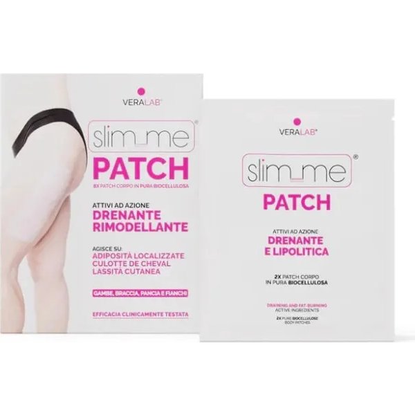 Veralab Slim_Me - 4 Patch Corpo Drenanti E Rimodellanti-image