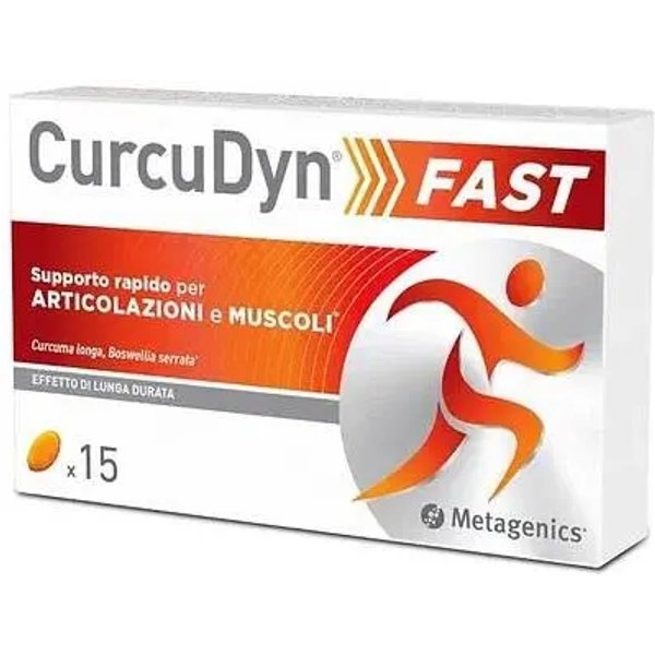 Curcudyn Fast 15 Gellule - Integratore Per Le Articolazioni-image