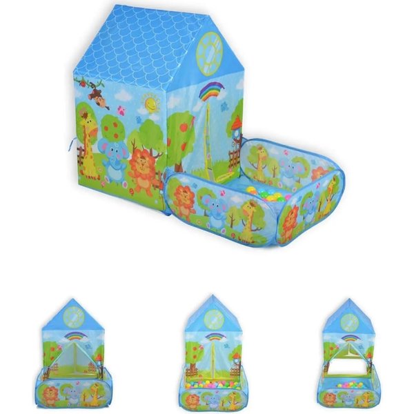 Moni Trade Play Tent - Gioco Con 50 Palline Colorate-image