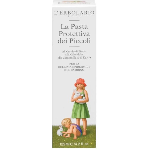 L Erbolario La Pasta Protettiva Dei Piccoli - Crema Per Il Cambio Pannolino 125 Ml-image