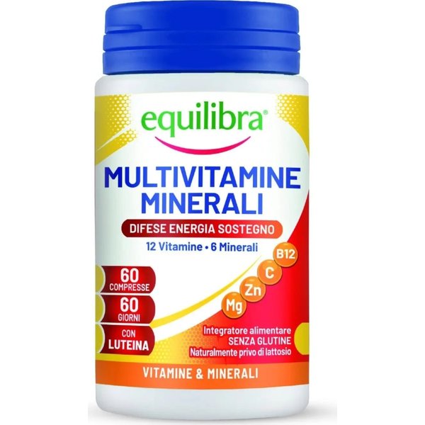 Equilibra Multivitamine & Minerali 60 Compresse - Integratore Multivitaminico-image