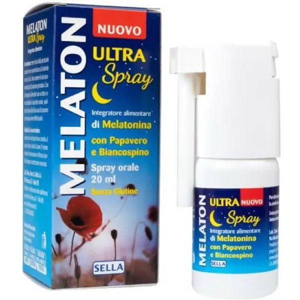 Melaton Ultra Spray 20 Ml - Integratore Per Favorire Il Sonno-image