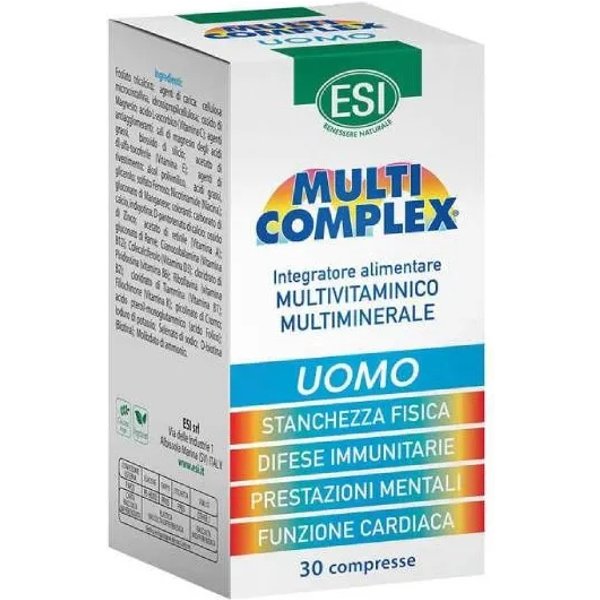 Esi Multicomplex Uomo 30 Capsule - Integratore Multivitaminico-image