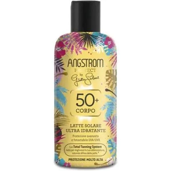 Angstrom Crema Solare 50+ Spf Latte Corpo Idratante Protect Protezione Molto Alta 200 Ml-image