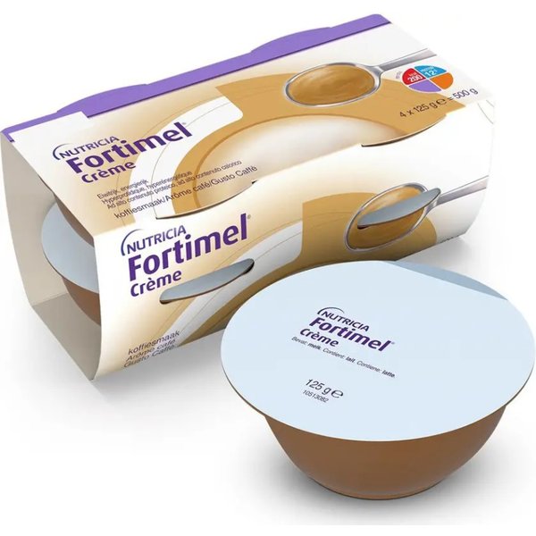 Nutricia Fortimel Creme Caffe - Alimento A Fini Medici Speciali 4 X 125 G-image