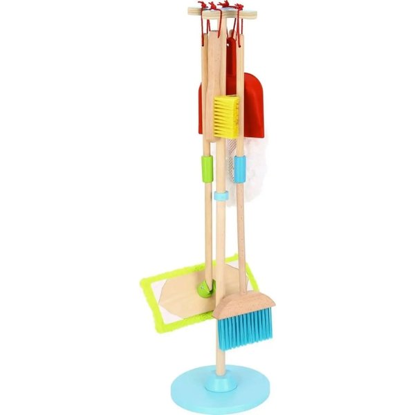 Tooky Toys Set Pulizie In Legno Per Bambini-image