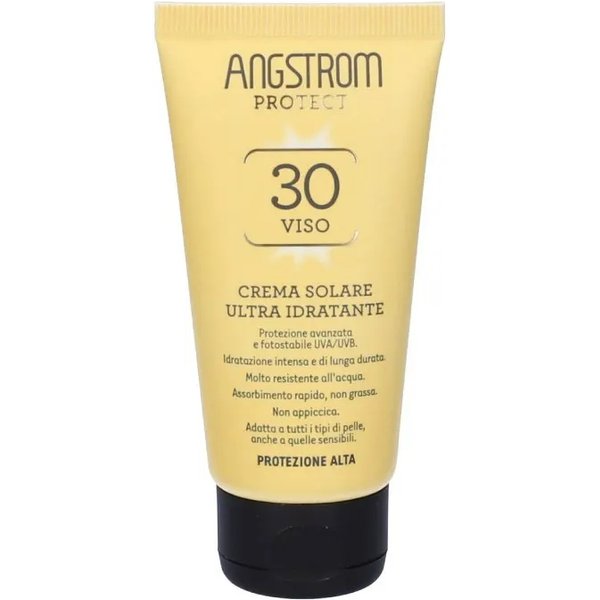 Angstrom Crema Solare Viso 30 Spf Ultra Idratante Protect Protezione Alta 50 Ml-image