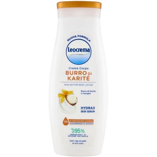 Leocrema Burro Di Karitè - Crema Corpo Per Tutte Le Pelli 250 Ml-image
