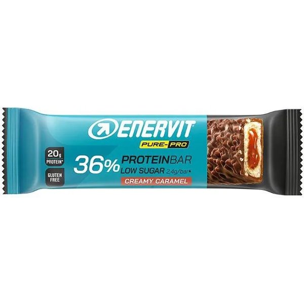 Enervit PURE-PRO 36% Protein Bar Creamy Caramel - Barretta Proteica 55 G-image
