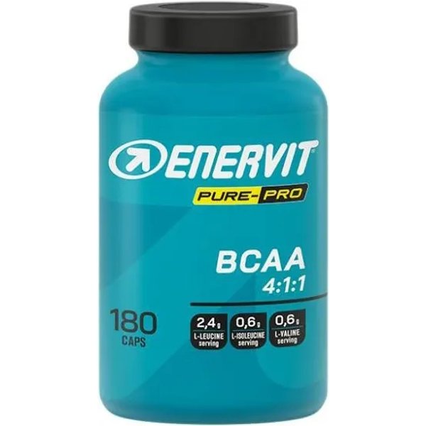 Enervit PURE-PRO Bcaa 4:1:1 - Integratore Di Aminoacidi Ramificati 180 Compresse-image
