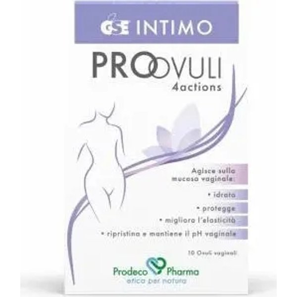 Prodeco Pharma Gse Intimo Proovuli 4Ations - 10 Ovuli Vaginali-image