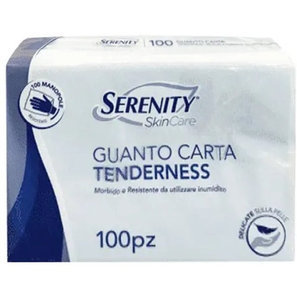 Serenity Skin Care Soft Excellence - 100 Guanti Carta Tenderness-image
