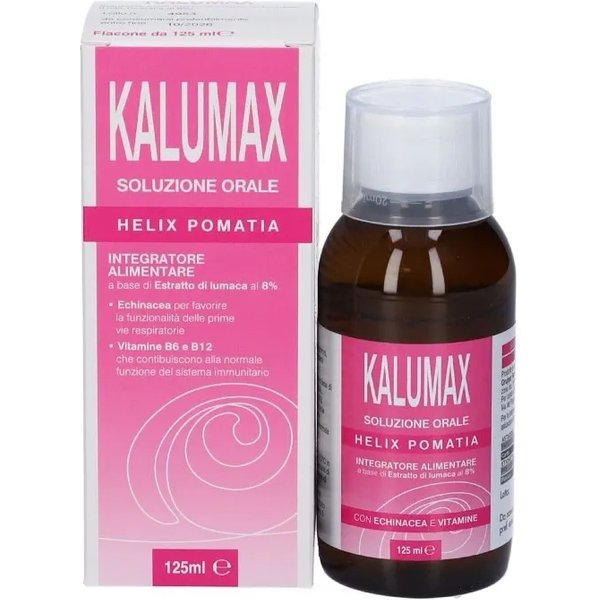 Kalumax Soluzione Orale 125 Ml - Integratore Per Le Vie Respiratorie-image