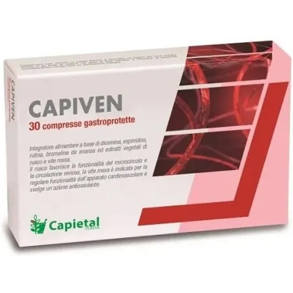 Capiven 30 Compresse - Integratore Per Il Microcircolo-image