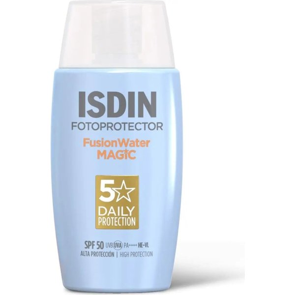Isdin Isdin Crema Solare Viso 50 Spf Fluido Fusion Water Magic Protezione Alta 50 Ml-image