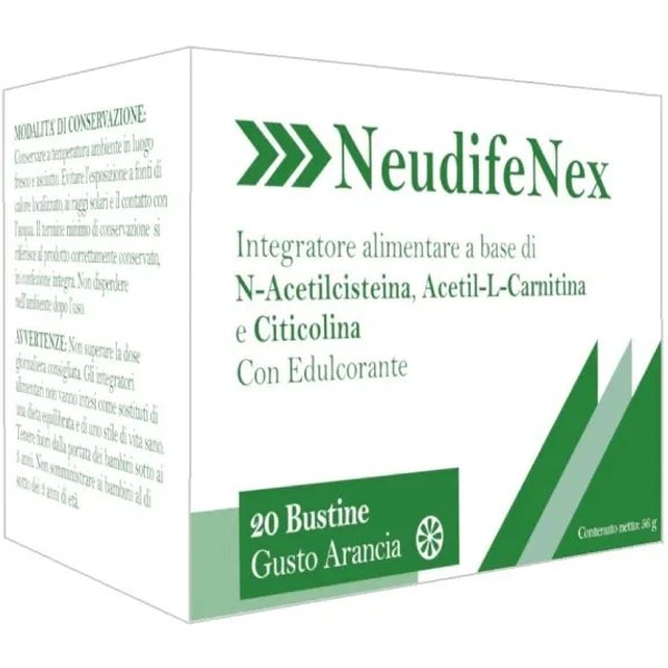 Neudifenex 20 Bustine - Integratore Per Le Vie Respiratorie-image