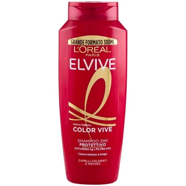 Elvive Color Vive - 2In1 Shampoo Protettivo Per Capelli Colorati O Meches 300 Ml-image