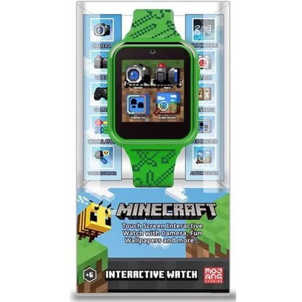 Kids Licensing Minecraft Interactive Watch - Orologio Interattivo Per Bambini-image