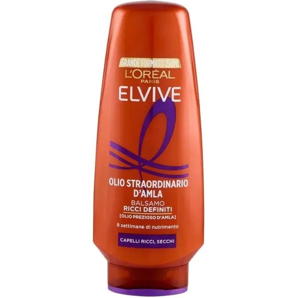 Elvive Olio Straordinario D'amla - Balsamo Per Capelli Ricci 250 Ml-image