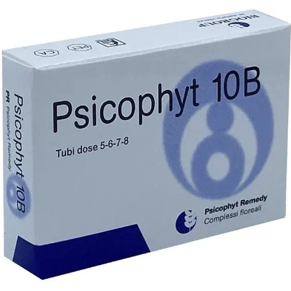 Psicophyt Remedy 10B - Integratore Per Il Tono Dell'umore 4 Tubi-image