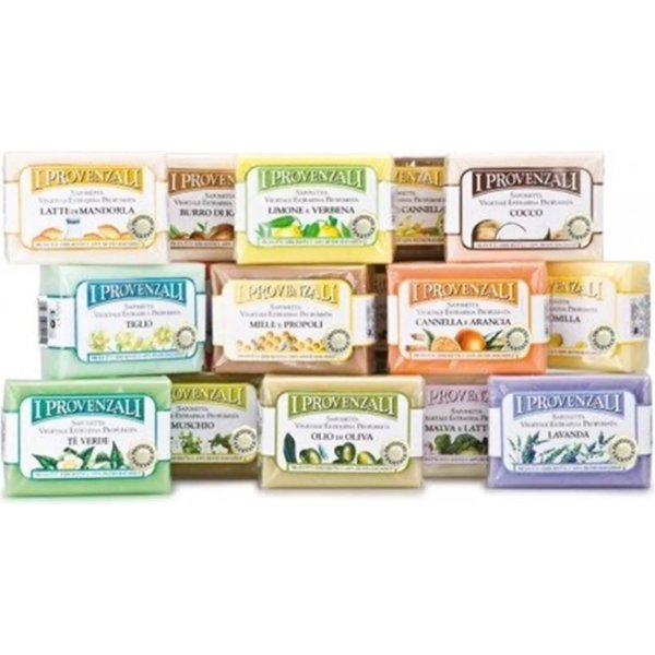 Saponificio Gianasso I Provenzali Saponetta Vegetale Extrafina 100 Gr - Fragranze Assortite-image