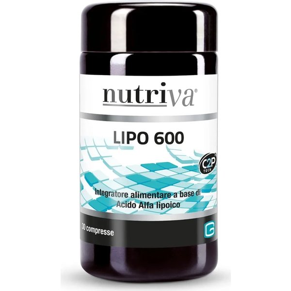 Nutriva Lipo 600 - Integratore Antiossidante 30 Compresse-image