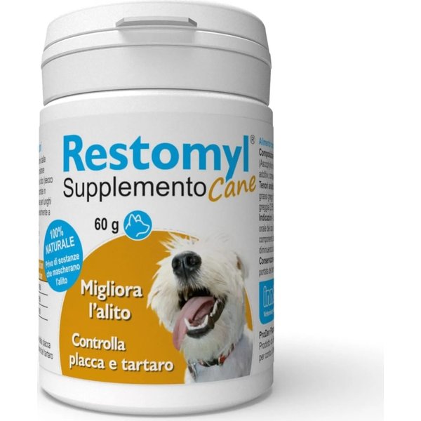 Innovet Restomyl - Supplemento Per Cane Controlla Placca E Tartaro 60 G-image