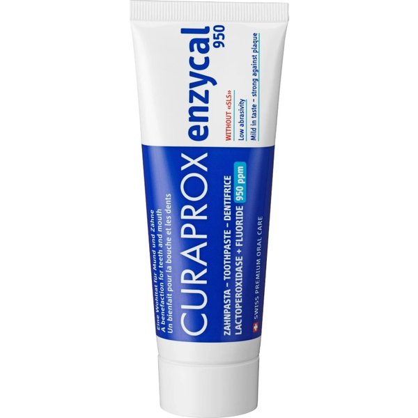 Curaprox Enzycal 950 - Dentifricio Extra Delicato 75 Ml-image