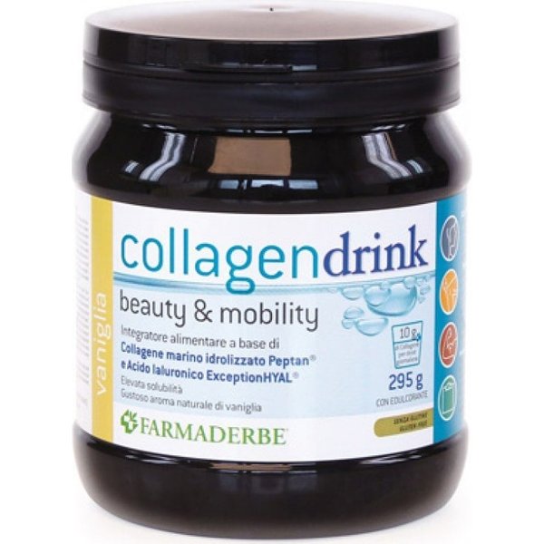 Collagen Drink 295 Gr Gusto Vaniglia - Integratore Con Collagene E Acido Ialuronico-image