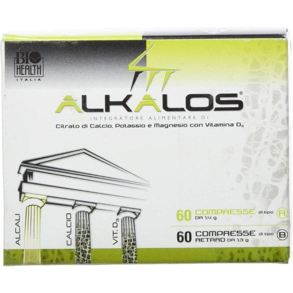 Alkalos A+B 120 Compresse - Integratore Per L'Apparato Scheletrico-image